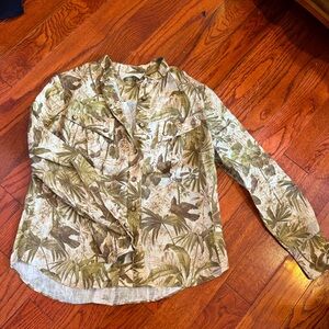 Zimmermann Long Sleeve Linen Shirt